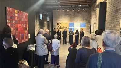 “一百零一个愿望——汉字艺术展”海外巡展
